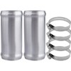 AC PERFORMANCE 1.75" (45mm) OD Aluminum Alloy Hose Joiner Silicone