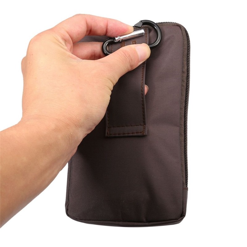 DFV mobile - Multi-Functional Universal Vertical Stripes Pouch Bag Case