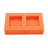 WOODRIVER Silicone Ring Blank Mold Dual Cavity - 1/2" x