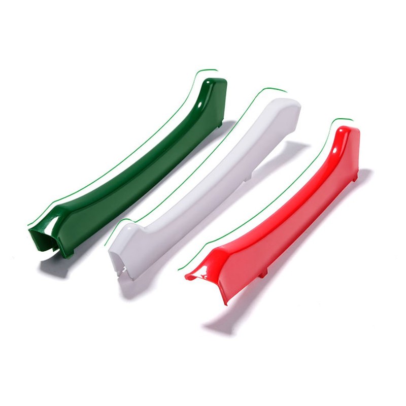 Rejilla de 3 piezas de rejilla frontal decorativa para Maserati