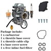 TJHSM Carburetor ATV Carb Replacement for Suzuki King Quad 300