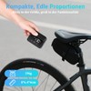 Gaethra Mini Digital Bicycle Pump, 130 PSI, 10 x 8