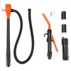 QWORK Portable Power Battery Pump, Upgraded Hand Fuel Transfer Pump