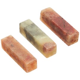 Sumidundo 21451 Stamp Material Kotobuzan Stone for Seal Engraving TJ-10 3 Pieces 0.4 inch (10 mm) Square