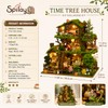 Spilay DIY Miniature House Kit for Adults, Miniature Dollhouse Building