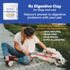 Clay Powder Anti Diarrhea for Dogs & Cats. Supports Gas