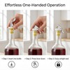 5 Pack Wine Bottle Stoppers for Glass Bottles, Soda Bottle