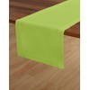 Solino Home Linen Lime Green Table Runner 120 Inches Long