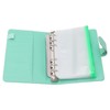 Binder Planner A6 6 Holes PVC PU Leather Sufficient Capacity