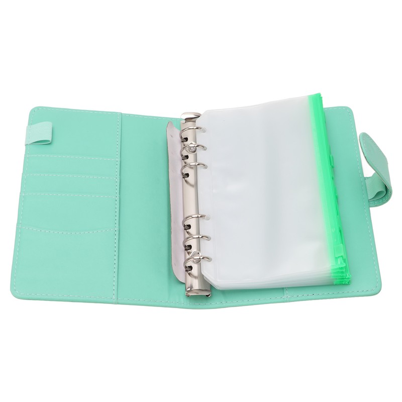 Binder Planner A6 6 Holes PVC PU Leather Sufficient Capacity