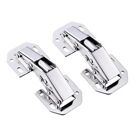 Qrity 2X Pack of 90 Degree Cabinet Hinges Concealed Cupboard 90Â° Door Hinges, Easy to Install