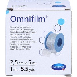 Omnifilm Fixing Plaster Film 2.5 cm x 5 m