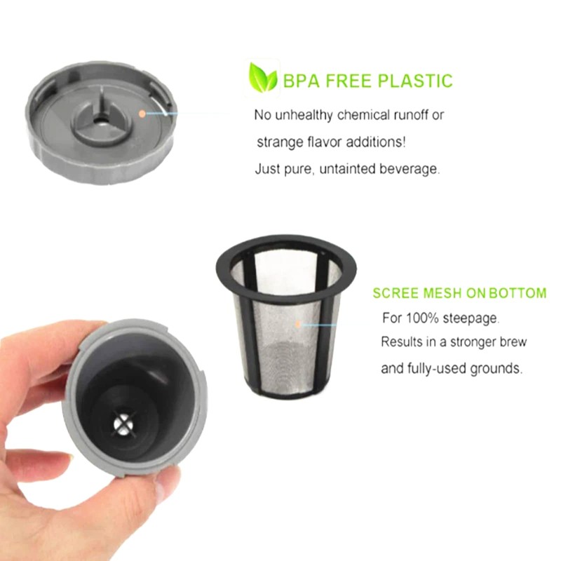 Eaykee Reusable k Cups Coffee Filters - 3 packs Coffee