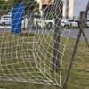 GLOGLOW Football Polypropylene Net 8ft x 4ft Green Yellow Blue