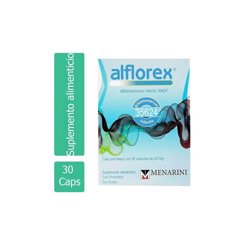 Alflorex Suplemento Alimenticio 20 Ml 1 Caja 30 Capsulas Sabor