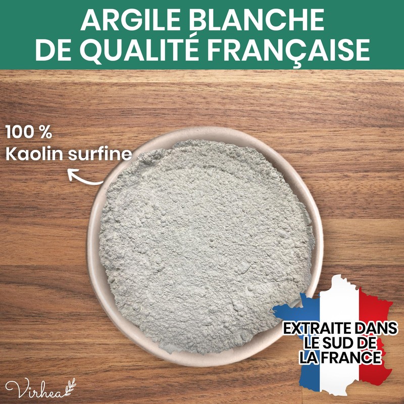 White Clay Powder 100g - Acne Face Mask - Natural