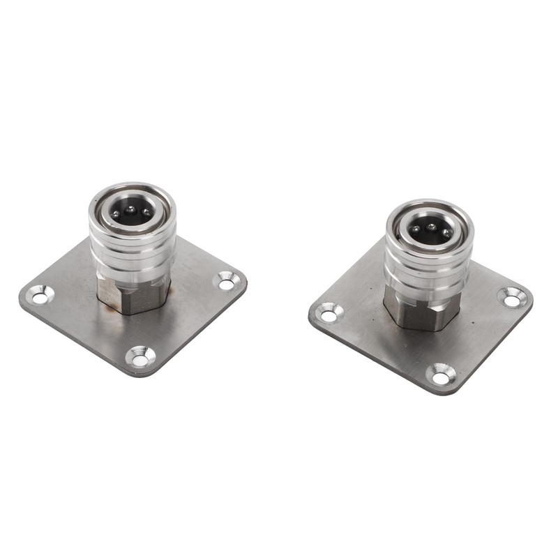 2Pcs Pressure Washer Foam Cannon Holder 1/4inch Quick Connect Stainless