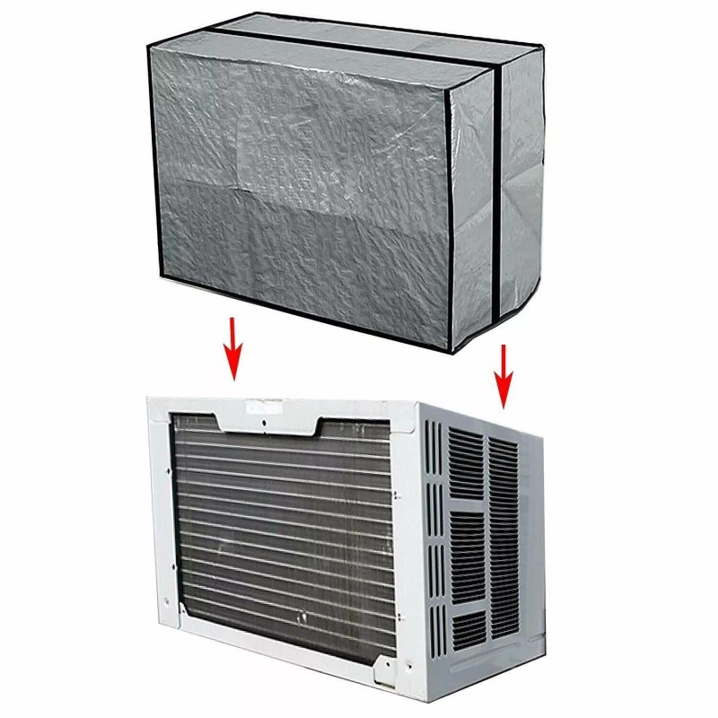 Dependable Air Conditioner Cover Vinyl Outside AC Window Unit 21.5"