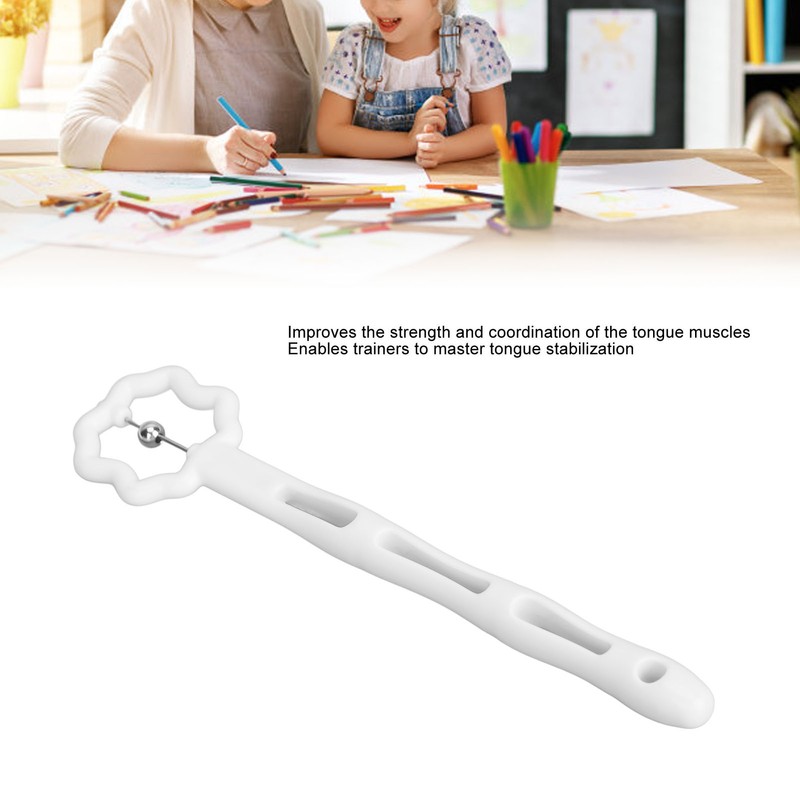 Tongue Tip Exerciser Safe Improve Speech Clarity Oral Lips Muscle