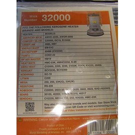 Kero-world 32000 Replacement Wick For Kerosene Heaters