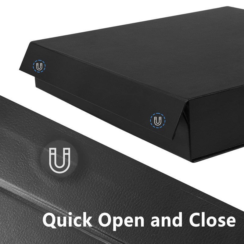 12x12 Scrapbook Storage Box for Scrapbooks, Papers and Supplies, Odor