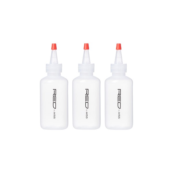 Red by Kiss Applicator Bottles Hair Color Bottle Soft and
