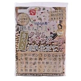 Pururunhime PH-GC-24 Full Satiety Beauty Diet Eating Clam Chowder, Set of 24