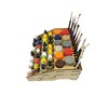 HobbyHold Model Building Organiser - Tool and Paint Holder -