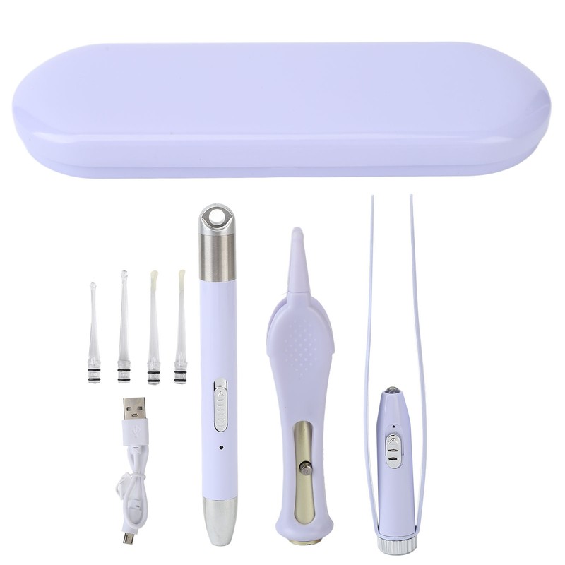 Ear Wax Removal Kit Excellent Cleaning Effect Visible Rechargeable Glowing