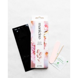 Manicino UV Nail Strips - Long-Lasting Easy Peel-and-Stick Semi-Cured Gel Wraps for DIY Manicure, Perfect for Salon-At-Home & Travel (Cotton Candy, Standard)