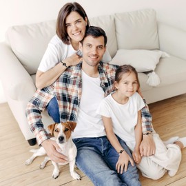 Uloveido 3pcs Adjustable Indian Agate Beaded Bracelet for Best Friends Mom Dad, Black Stainless Steel Puzzle Heart Bracelets for 3, Friend and Family Commemorative Gift Y4110-Y4113, Adjustable, Stone, Agate