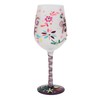 Top Shelf Copa de vino con texto en inglés "This