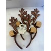 Christmas Headband Reindeer/Christmas Antler/Christmas Hair Headpiece for Christmas/One Size/ 2Pc