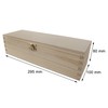 Oblong Wooden Box Lid & Clasp | 29.5 x 10