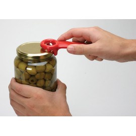 Brix Original Easy Jar Key Opener, Great for Kids and Arthritis and Carpal Tunnel Sufferers, Yellow