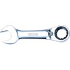 GEARplus combination ratcheting spanner, stubby, 13mm