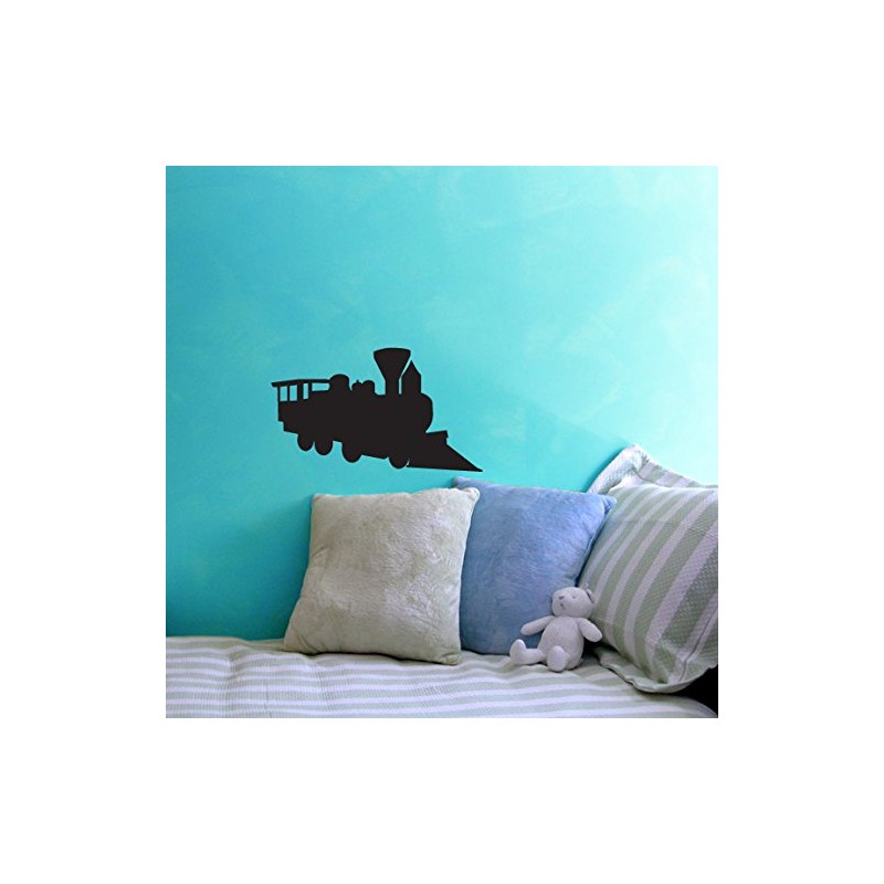 Train Chalkboard Wall Decal - 12" tall x 20" wide