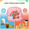 HAWEEK Lunch Bag With Adjustable Shoulder Strap, Insulated Lunch Bag