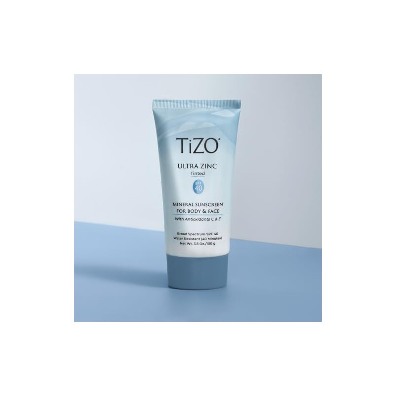 TIZO Ultra Zinc Protector solar para cuerpo y cara 100%