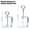 Lnjya C Clamp Pack of 4, Table Clamp, C Clamp