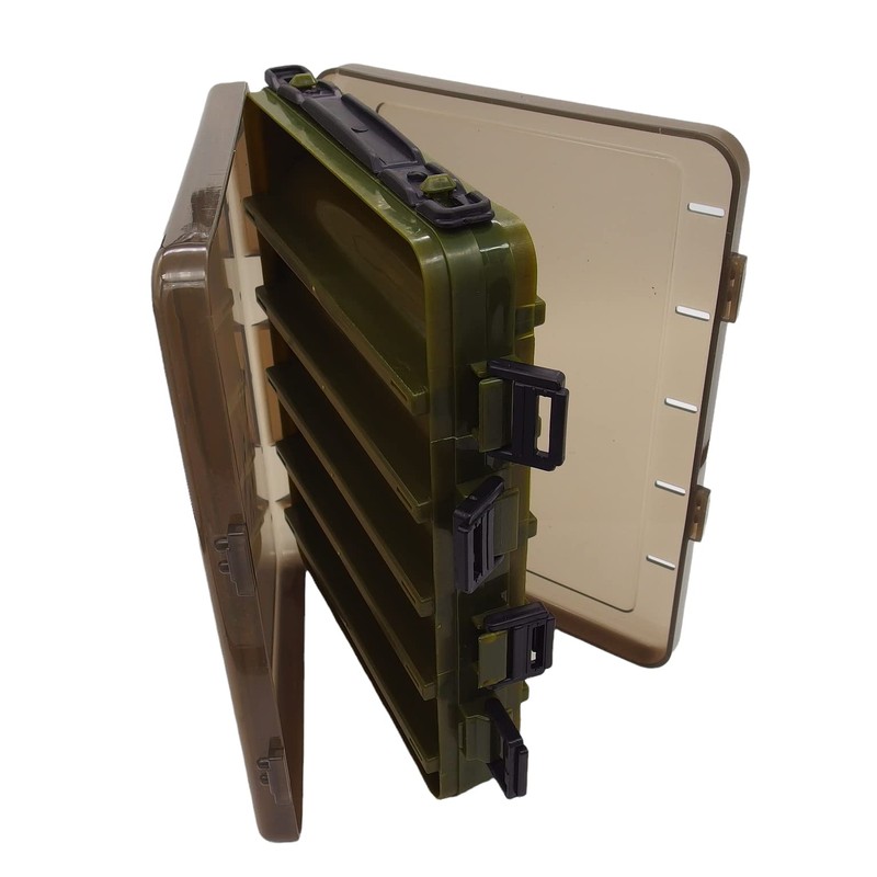 momolures - Reversible Lure case tackle box for Bass Pike