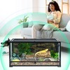 REPTI ZOO Reptile Terrarium Air Purifier Activated Carbon Replacement Filter