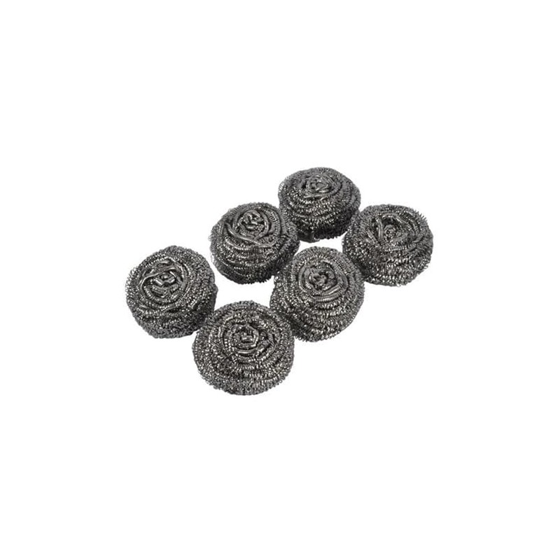 Sedona Stainless Steel Cleaning Scourers 6-Piece