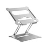 Green House GH-STNA-SV Laptop Stand, Stepless Height and Angle Adjustment,