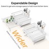 SNTD Dish Drying Rack - Extendable Dish Rack, Large Sink
