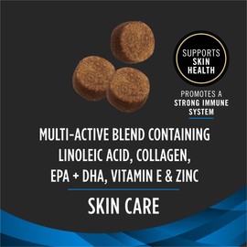Purina Pro Plan Veterinary Supplements Skin Care Dog Supplements with Omega-3 Fish Oil and EPA and DHA - (Pack of 1) 30 ct. Pouches
