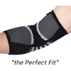 Elbow Compression Sleeves (1 Pair) - Support for Tendonitis Prevention