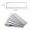 Coolrunner Plant Labels, Aluminum Plant Tags with 6 Inch Wires