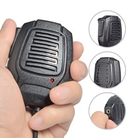 UAYESOK Radio Shoulder Speaker Mic, Walkie Talkie Handheld Microphone, Remote Multi Pin Mic Compatible with Motorola DP3400 DP3600 DP3401 DP3601 DP4400 DP4401 DP4600 DP4600 DP4800 DP4801 2 Way Radio