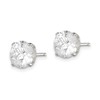 4.00 Carat (ctw) Cubic Zirconia (CZ) (CZ) Solitaire Stud Earrings